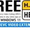 Download Gratis HEVC Video Extension Windows 11